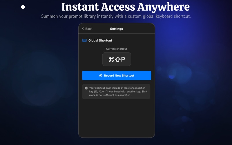 BarPrompt interface screenshot 5 of 5